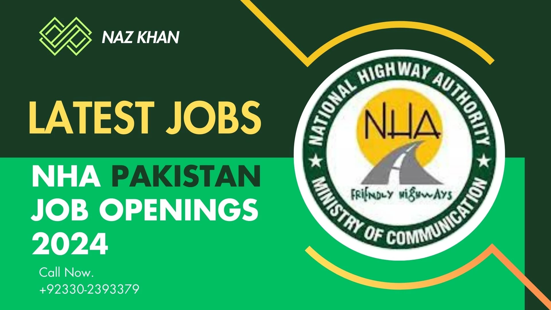 NHA Pakistan Job Openings