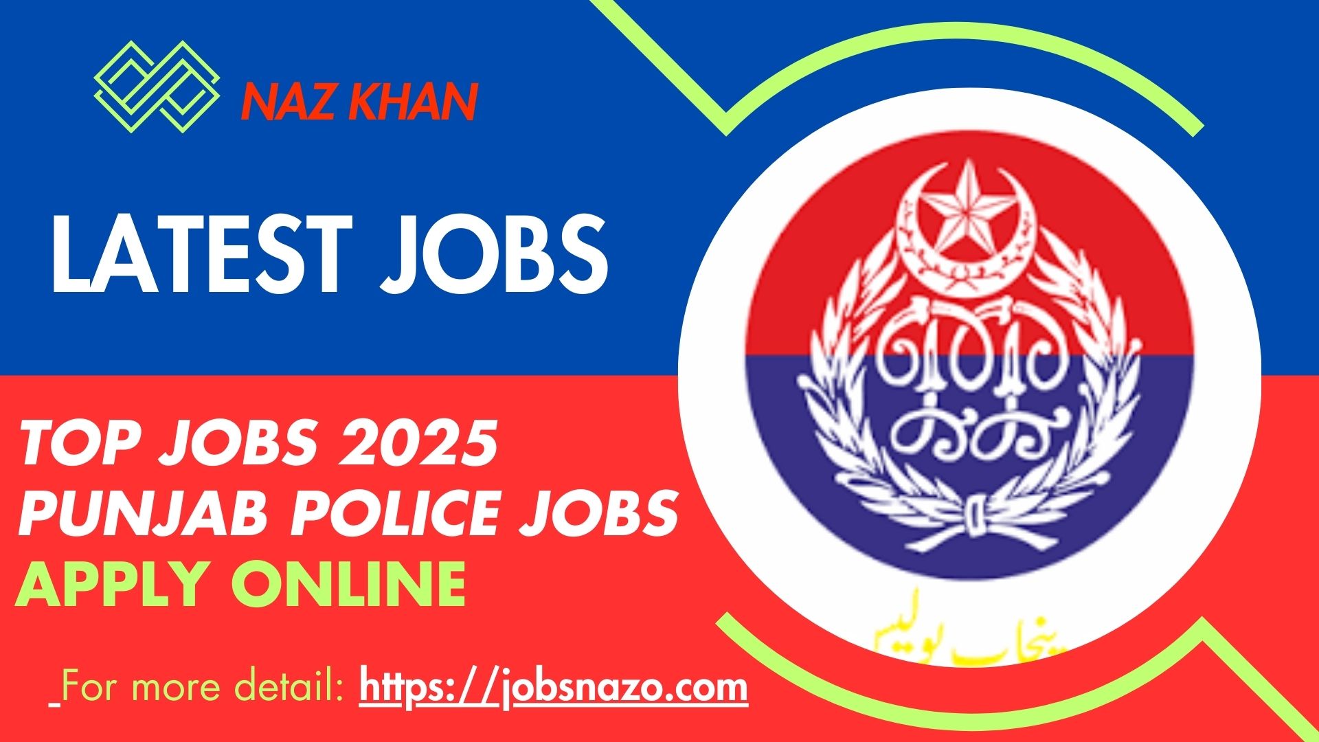 Top Jobs 2025 Punjab Police Jobs